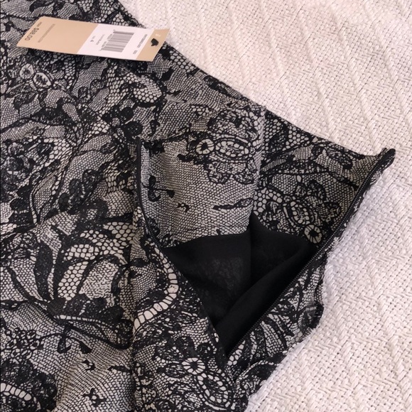 BCBG Layered Ruffle Wrap Mid Length Skirt - Picture 3 of 10